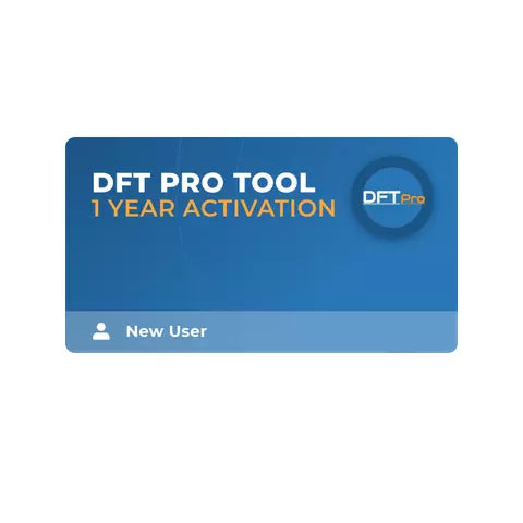 Activación DFT Pro Tool por 1 año (usuario nuevo)