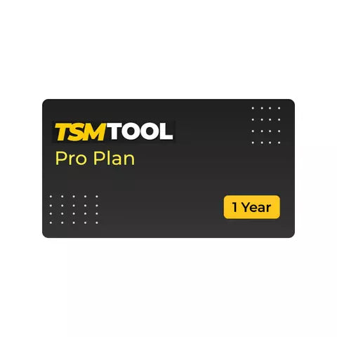 Activación TSM Tool Pro Plan (1 año)